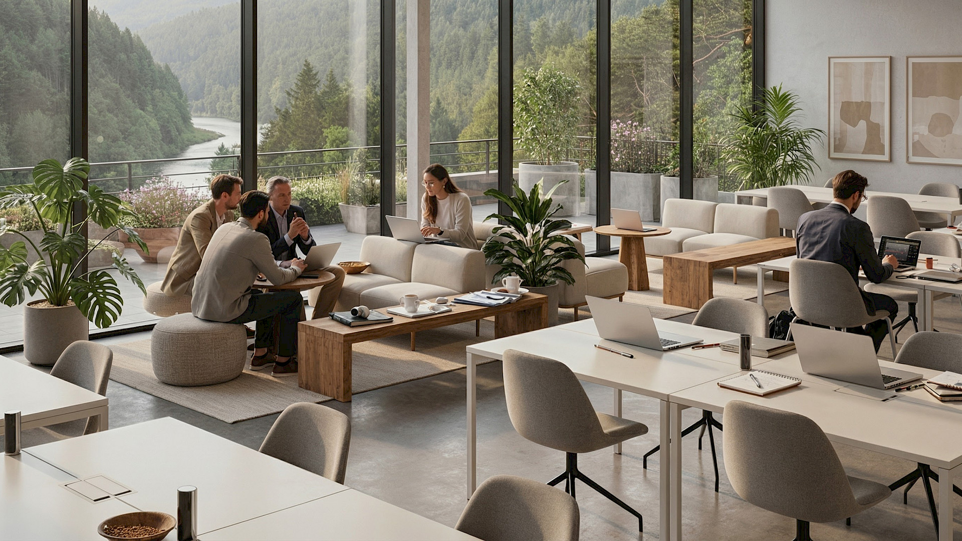 The future of working environments – sustainability and holistic concepts in the office